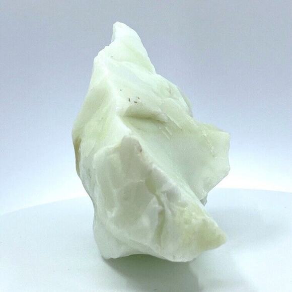 Jadeite Custard Glowing Swirl Slag Uranium Vintage Art Glass Cullet #4GX10 - Picture 7 of 9